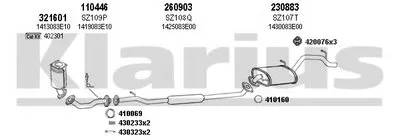 Система выпуска ОГ KLARIUS купить