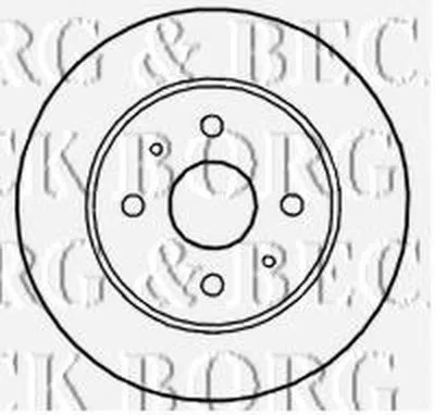 Тормозной диск BORG & BECK купить