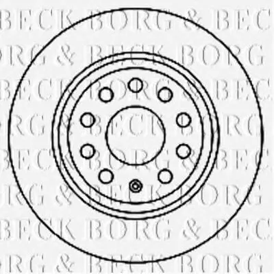 Тормозной диск BORG & BECK купить