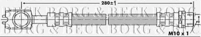 Тормозной шланг BORG & BECK купить