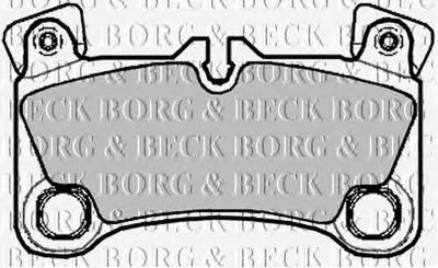 Комплект тормозных колодок, дисковый тормоз BORG & BECK купить