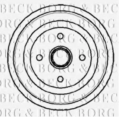 Тормозной барабан BORG & BECK купить