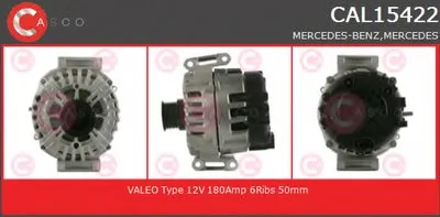 Генератор GENUINE SERIES CASCO купить