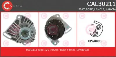 Генератор GENUINE SERIES CASCO купить