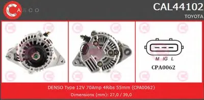 Генератор BRAND NEW SERIES CASCO купить