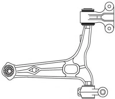 Рычаг независимой подвески колеса, подвеска колеса FRAP купить