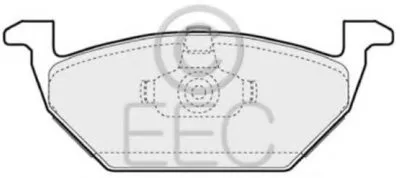 Комплект тормозных колодок, дисковый тормоз EEC купить