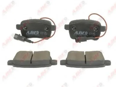 Комплект тормозных колодок, дисковый тормоз ABE купить