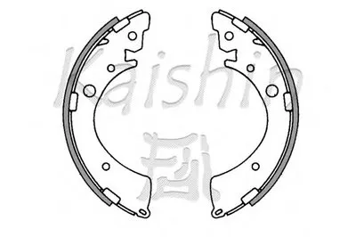 Комплект тормозных колодок KAISHIN купить