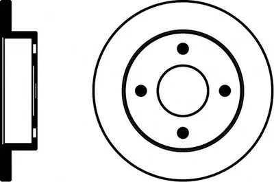 Тормозной диск HELLA PAGID купить