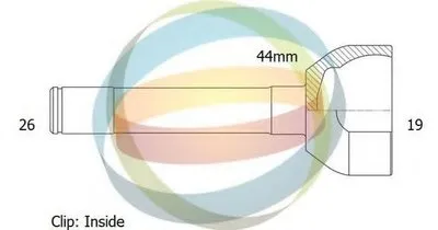 Шарнирный комплект, приводной вал ODM-MULTIPARTS купить