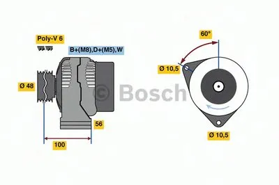 Генератор BOSCH купить