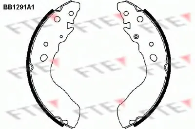 Комплект тормозных колодок FTE купить