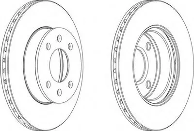Тормозной диск PREMIER FERODO купить