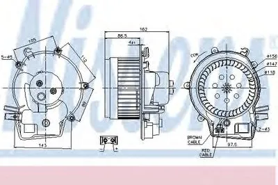 Вентиляция салона NISSENS купить