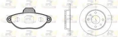 Комплект тормозов, дисковый тормозной механизм Dual Kit ROADHOUSE купить