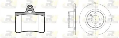 Комплект тормозов, дисковый тормозной механизм Dual Kit ROADHOUSE купить