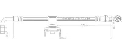 Тормозной шланг REMKAFLEX купить