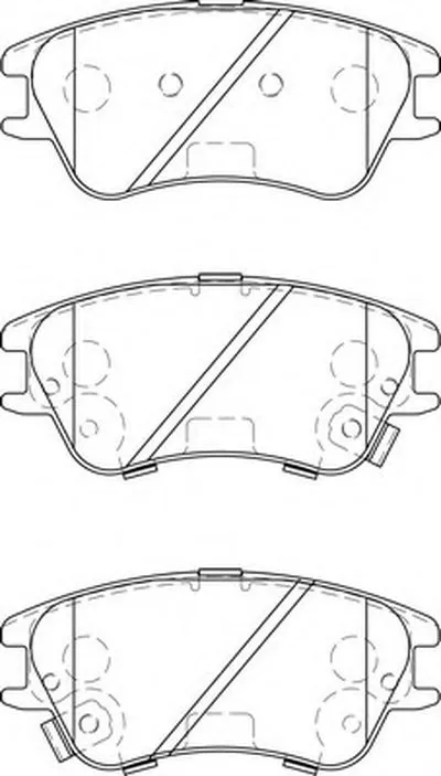 Комплект тормозных колодок, дисковый тормоз DURON купить