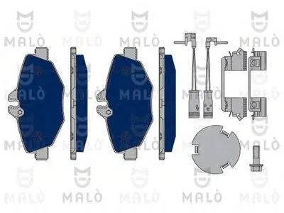 Комплект тормозных колодок, дисковый тормоз MALÒ купить