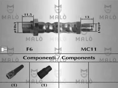Тормозной шланг MALÒ купить