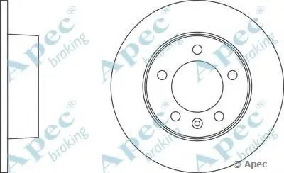 Тормозной диск APEC braking купить