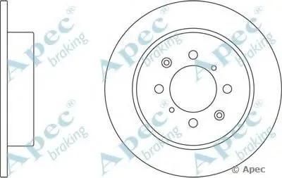 Тормозной диск APEC braking купить