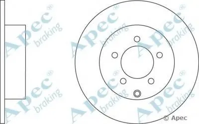 Тормозной диск APEC braking купить