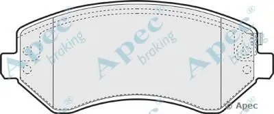 Комплект тормозных колодок, дисковый тормоз APEC braking купить