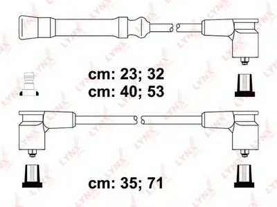 Комплект проводов зажигания LYNXauto купить