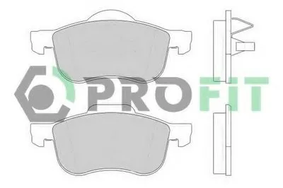 Комплект тормозных колодок, дисковый тормоз CERAMIC PROFIT купить