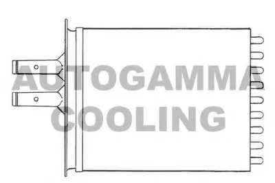 Теплообменник, отопление салона AUTOGAMMA купить