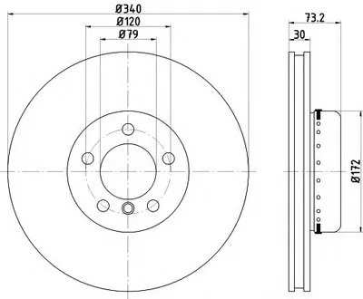 Тормозной диск PRO+ TEXTAR купить