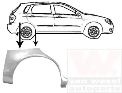 Боковина VAN WEZEL купить
