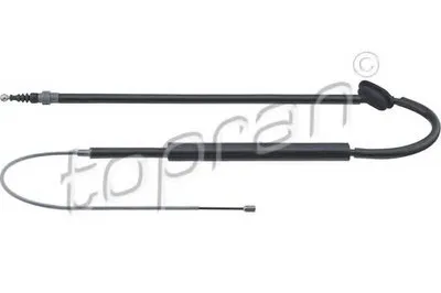 Трос, стояночная тормозная система TOPRAN купить