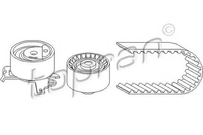 Комплект ремня ГРМ PREMIUM BRAND TOPRAN купить