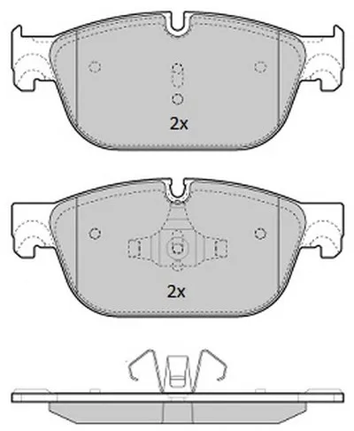 Комплект тормозных колодок, дисковый тормоз FREMAX купить