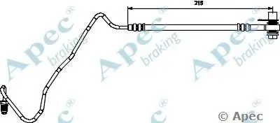 Тормозной шланг APEC braking купить