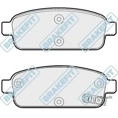 Комплект тормозных колодок, дисковый тормоз Brake Fit APEC braking купить