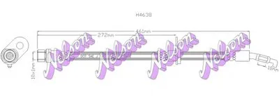 Тормозной шланг BROVEX-NELSON купить
