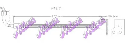 Тормозной шланг BROVEX-NELSON купить