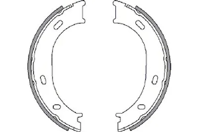 Комплект тормозных колодок, стояночная тормозная система SPIDAN купить