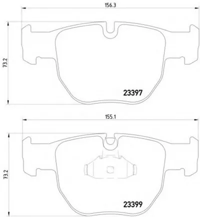 Комплект тормозных колодок, дисковый тормоз HELLA купить