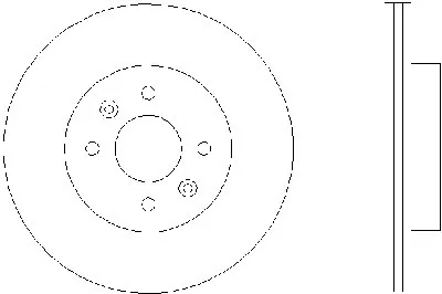 Тормозной диск PRO TEXTAR купить
