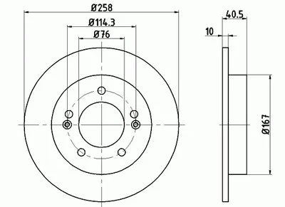 Тормозной диск MINTEX купить