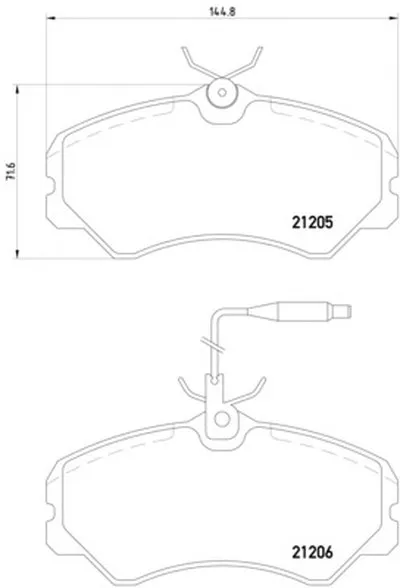 Комплект тормозных колодок, дисковый тормоз HELLA PAGID купить