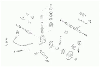 Рулевое управление; Подвеска колеса BOGE купить
