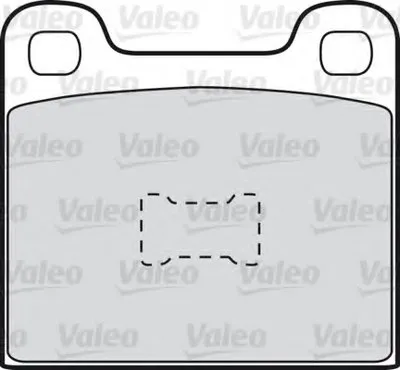 Комплект тормозных колодок, дисковый тормоз VALEO купить