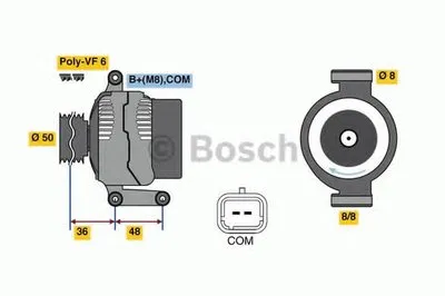Генератор BOSCH купить