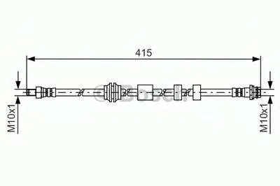 Тормозной шланг BOSCH купить